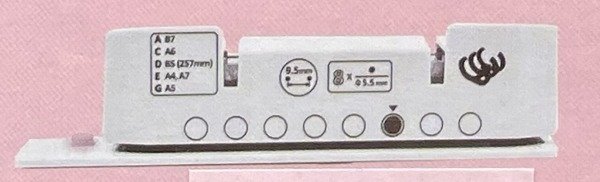 Producto - CABEZAL DOBLE ALAMBRE 3.1 Para Encuadernadora 4 En 1 Ibi Craft