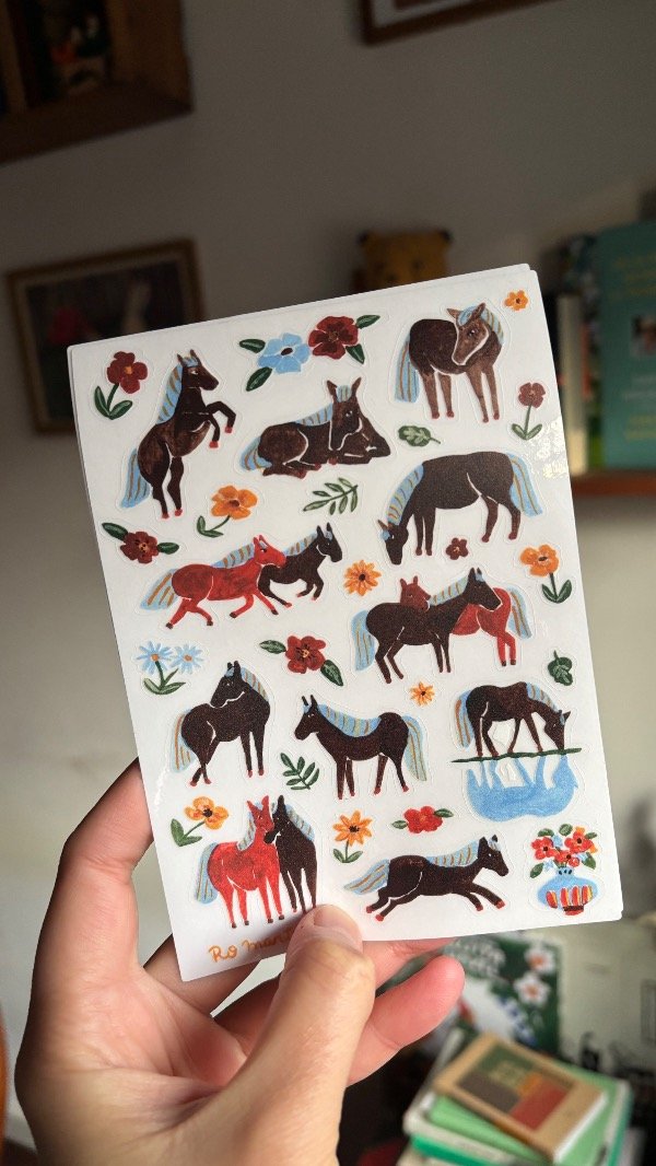 Producto - Stickers Caballos - 3