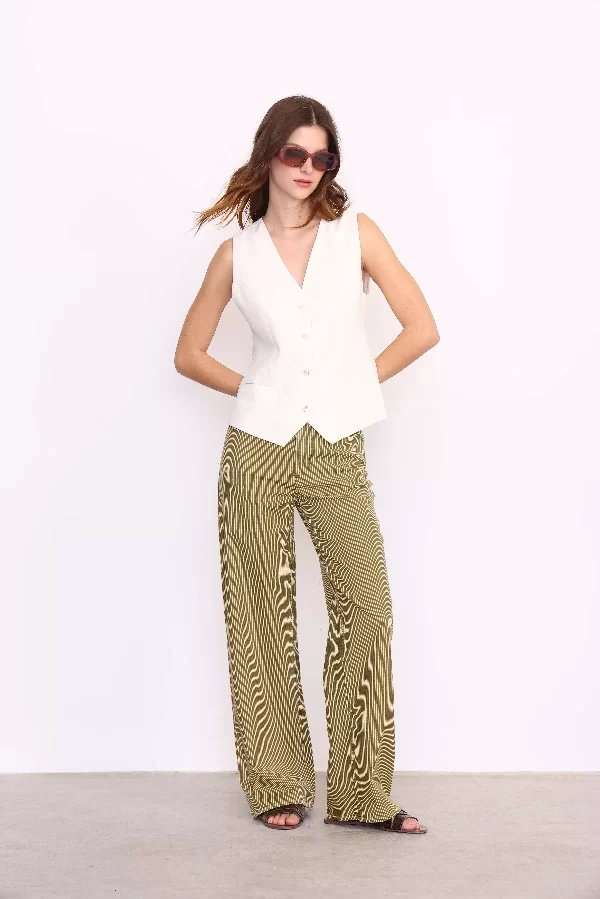 Producto - JEANS WIDE LEG RAYADO