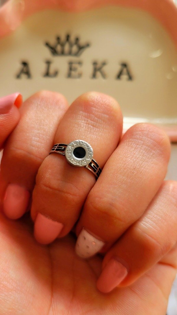 Producto - Anillo Bulgari calado de acero quirúrgico - 0