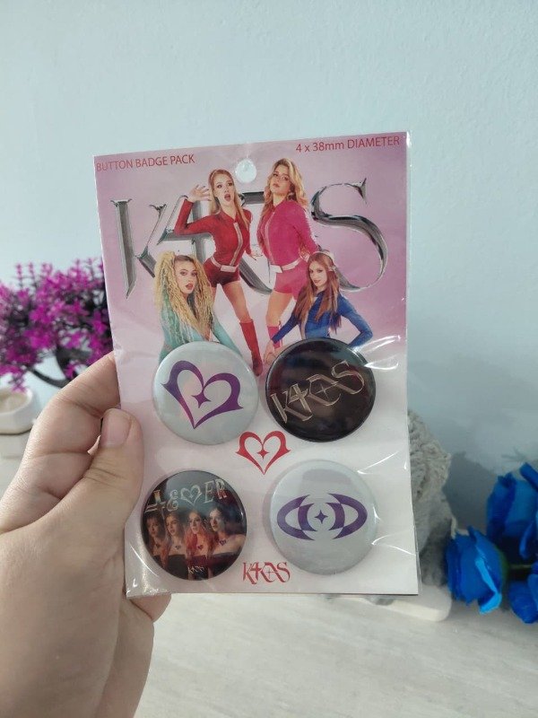 Producto - Pack de pines x 4 - K4OS