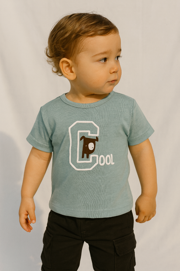 Producto - REMERAS ALGODÓN BEBÉ ESTAMPA COOL