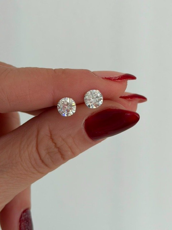 Producto - Aros cubic blanco 6 mm - 0