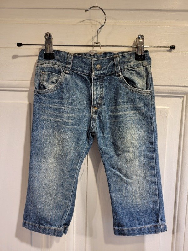 Producto - Jean MIMO azul/celeste recto- Talle  12/18 meses- PRECIO: 14X