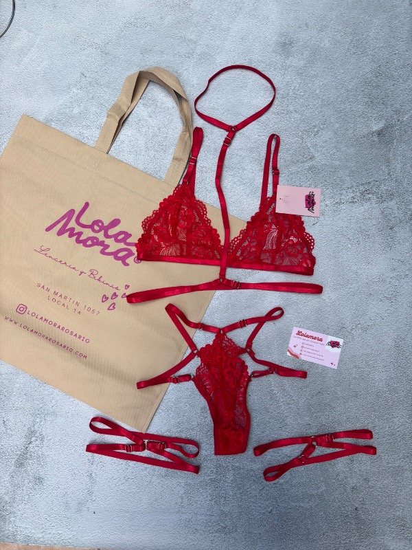 Producto - SET JAZMIN ROJO - 0