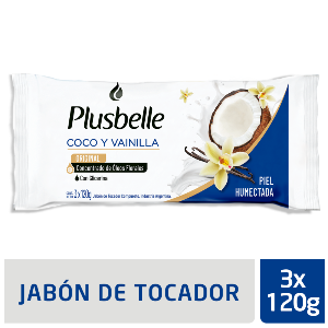 Producto - PLUSBELLE JB COCO Y VAINILA x3unid.