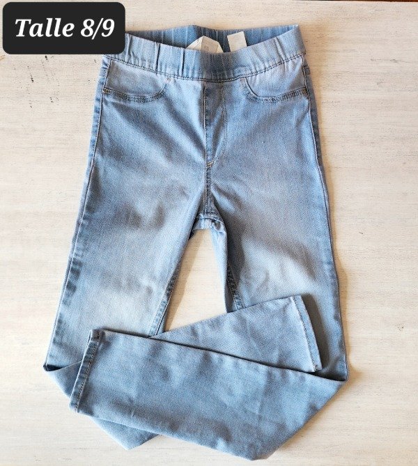 Producto - Legging HyM jean talle 8/9 celeste
