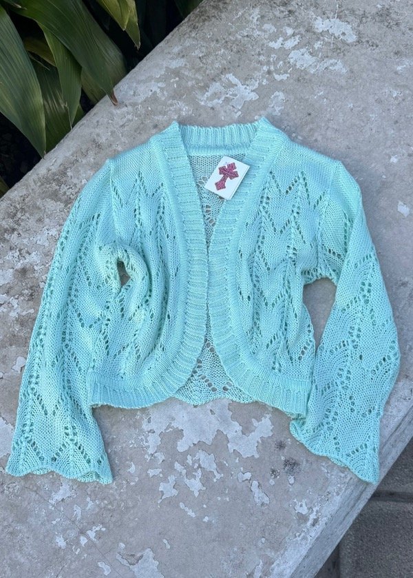 Producto - Torerita tejida Verde Aqua tS/M - 0