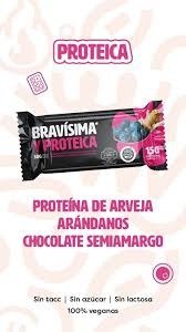 Producto - BARRA BRAVISIMA PROTEICA ARANDANOS X 58G