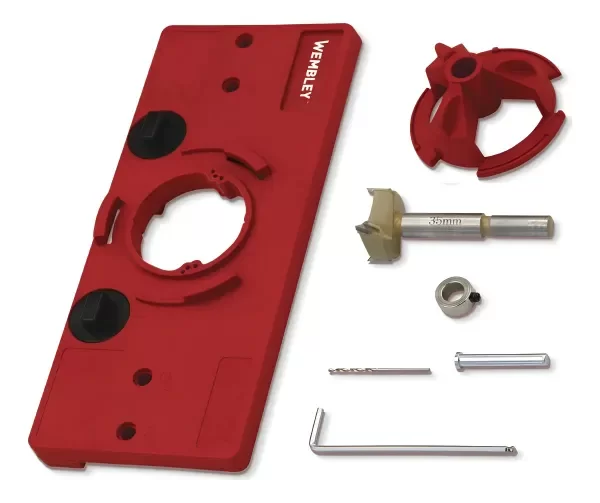 Producto - Plantilla Instalacion De Bisagras Cazoleta Wembley 35mm 7934