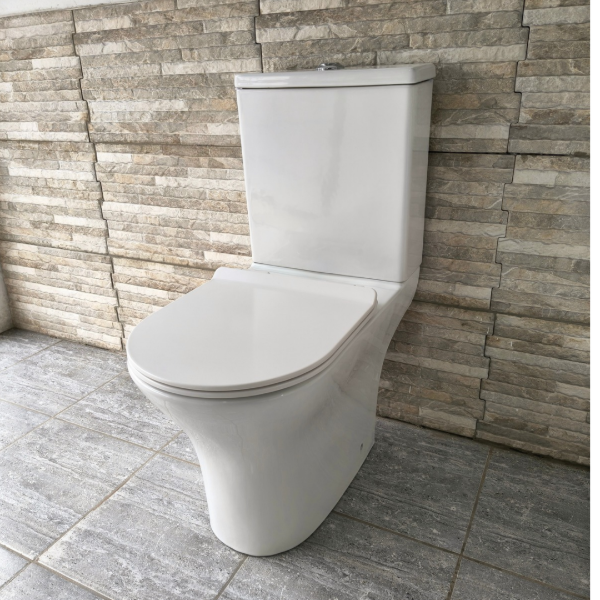 Producto - Inodoro largo + mochila doble descarga