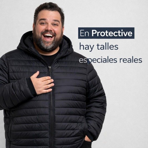 Producto - Campera Tipo uniqlo Talle Super especial talle14 o 7XL Nacional Azul