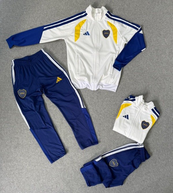 Producto - CONJUNTO BOCA JRS FRIZADO BLANCO 2026/2027 - 0