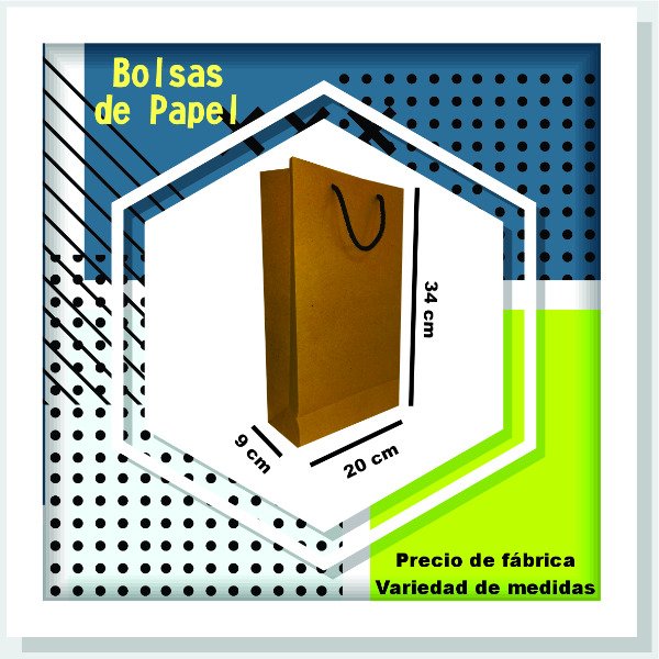 Producto - Bolsa 34x20x9 x 50 Unidades