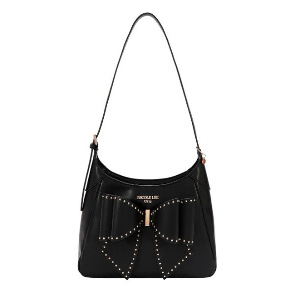 Producto - Studded bow black p17621bk - 0