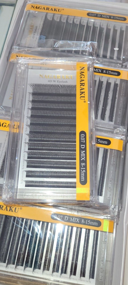 Producto - Pestañas tecnológicas 4D 0.07d mix