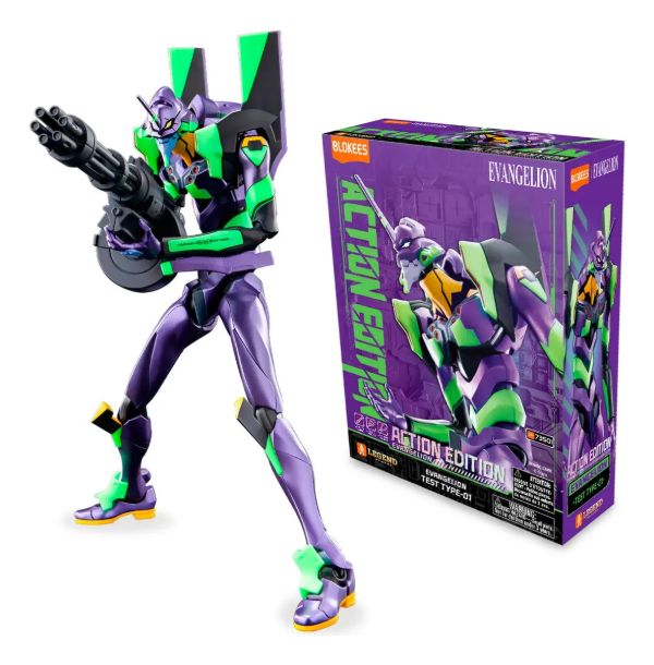 Producto - Model Kit Eva 01 - Neon Genesis Evangelion - Blokees (Licenciado)