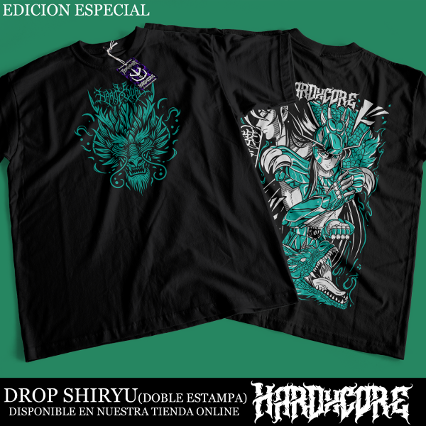 Producto - DROP SHIRYU (PREVENTA) doble estampa