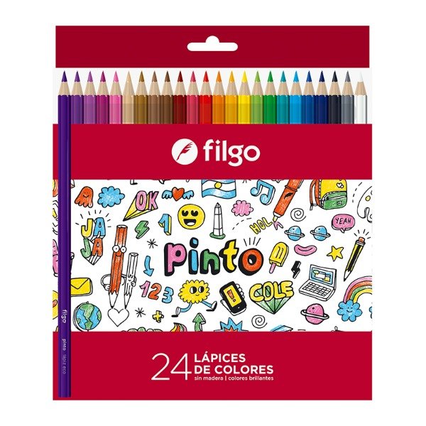 Producto - Lapiz de Colores x 24 FILGO PINTO