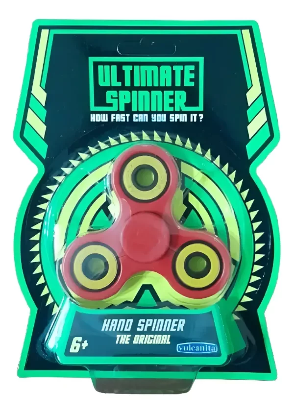 Producto - Vulcanita Spinner Ultimate Rojo/Dorado - 0