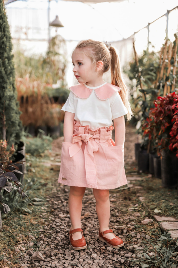 Producto - POLLERA ISAURA ROSA VIEJO