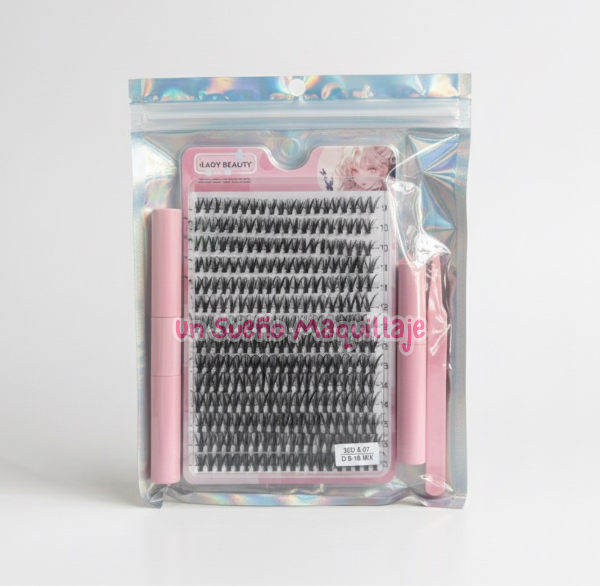 Producto - Kit de Pestañas DIY 30D Con Removedor