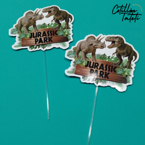 Producto - TOPPERS DINO - 2 UNIDADES