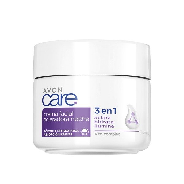 Producto - Crema Aclaradora Noche 3 en 1 Avon care