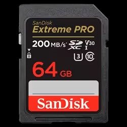 Producto - SanDisk SD Extreme Pro 64GB 200MBs - SDSDXXU-064G-GN4IN