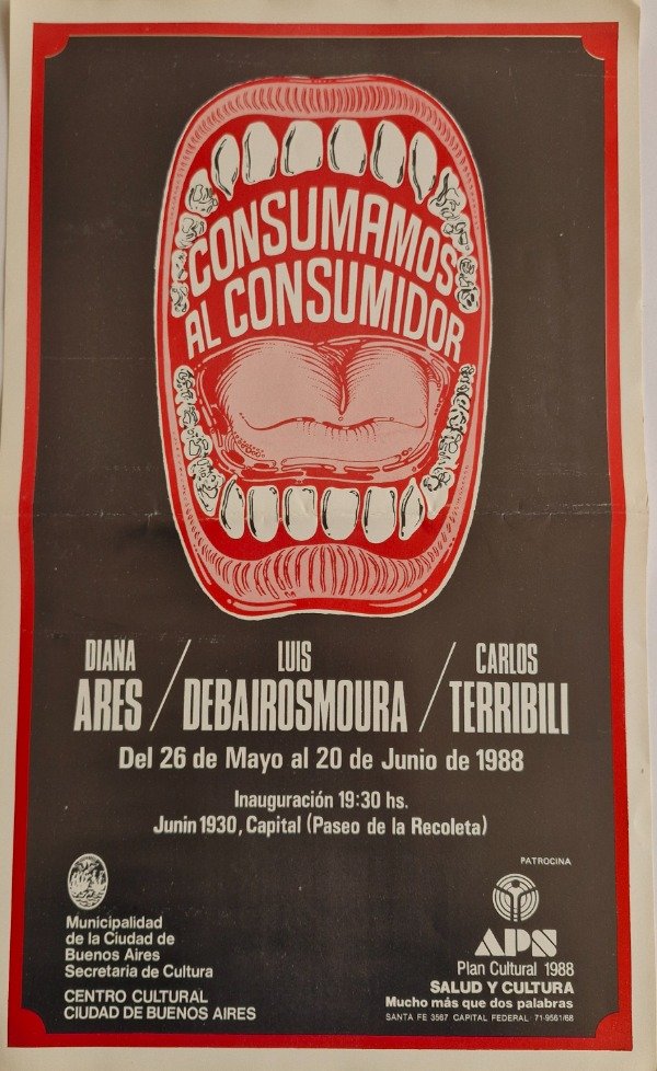 Producto - Consumamos al consumidor - Afiche original