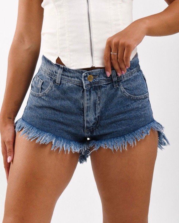 Producto - Short Jean Cyndi Azul