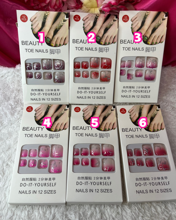 Producto - Uñas postizas para pies II - 1