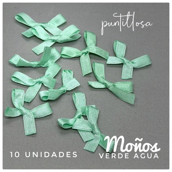 Producto - Moños Vede agua - 10 unidades