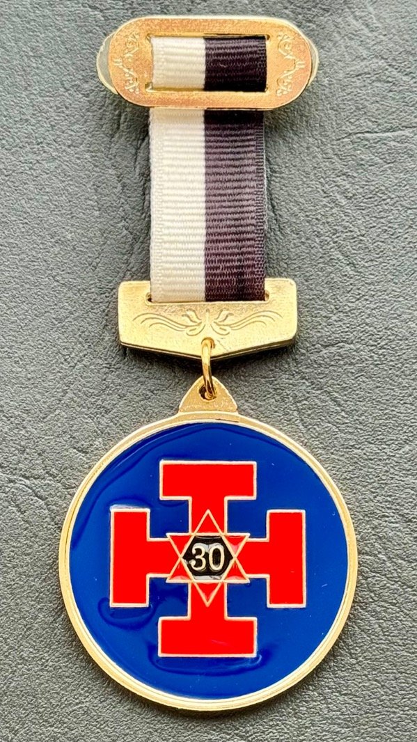 Producto - Medalla Grado 30 / Caballero Kadosh (Joya Cardíaca) - 1