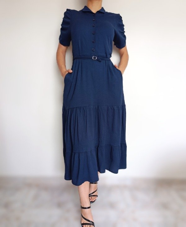 Producto - Vestido Tina (azul marino)
