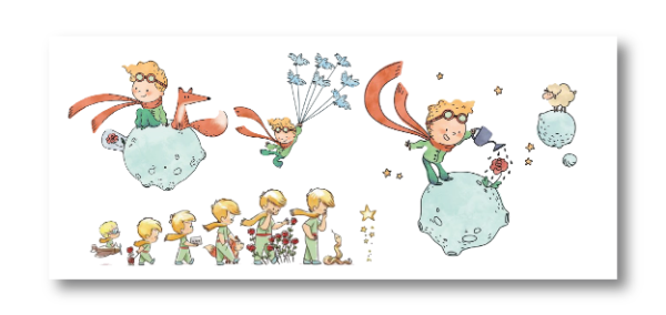 Producto - DTF UV 20x8cm - EL PRINCIPITO