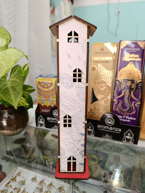 Producto - Porta sahumerios torre casa