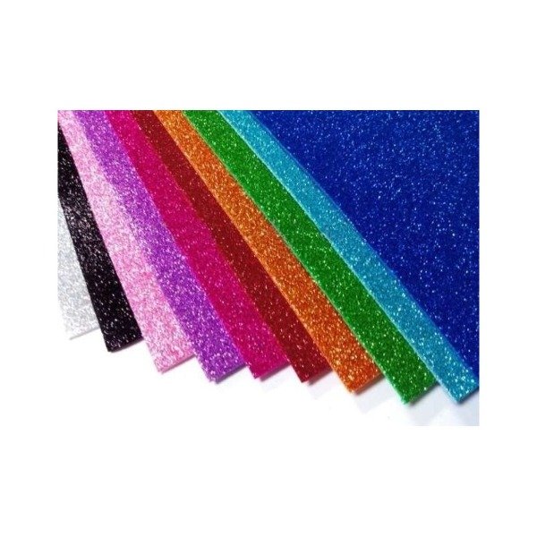 Producto - GOMA EVA CON GLITTER