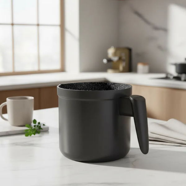 Producto - Jarro Hervidor Maori Pedrini 12 Cm Granito Acero Inoxidable