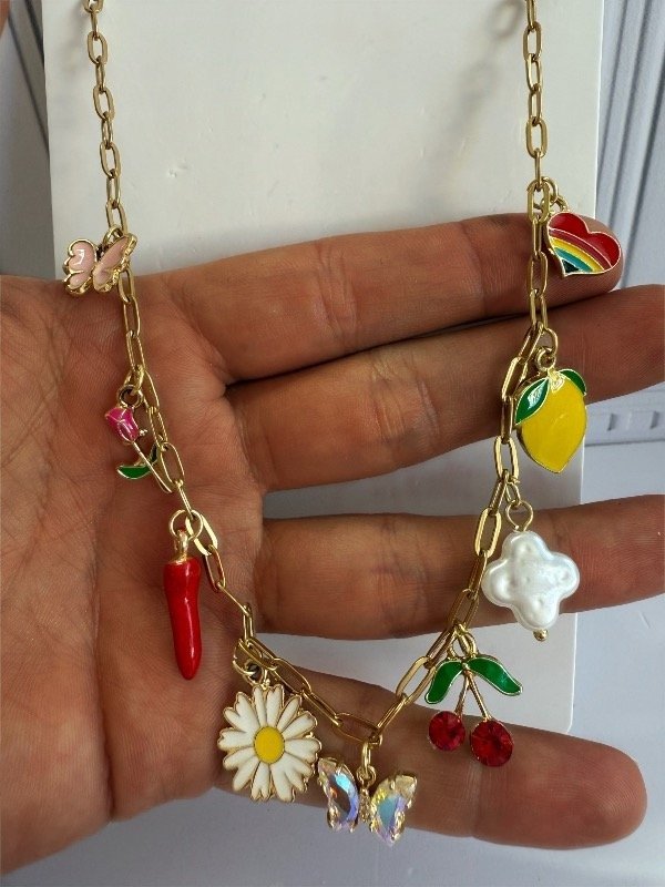 Producto - Cadena Multidije gold ACADI853D