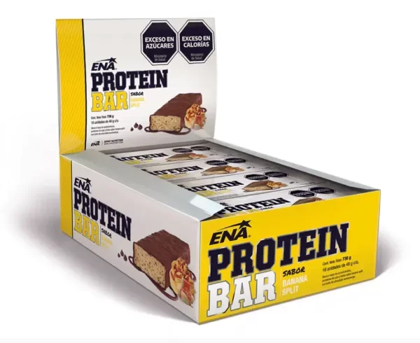 Producto - Protein Bar Banana Brownie caja x 16 unidades - ENA