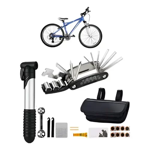 Producto - juego De Bolsa De Herramientas Para Bicicleta Multifuncional