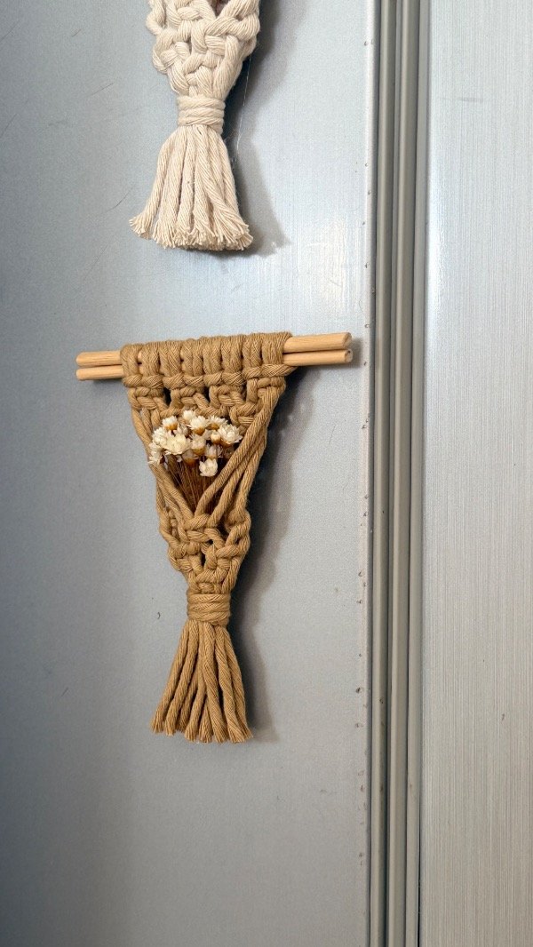 Producto - Imán ramito de flores Macrame - 1
