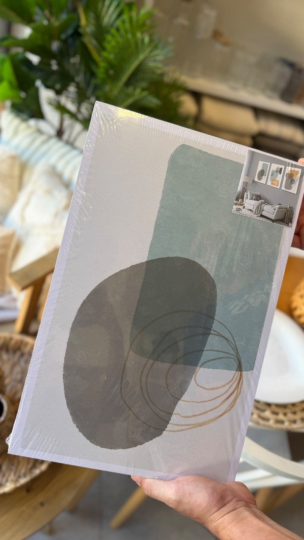 Producto - Triple Abstracto 45x30