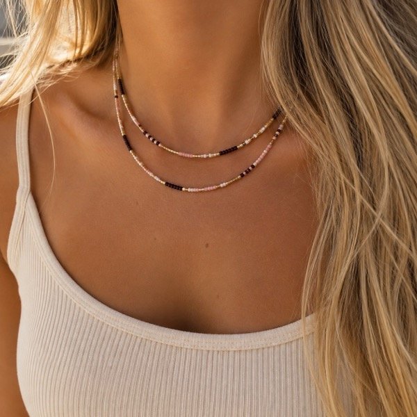 Producto - Collar Aesthetic Zahara Rose - 0