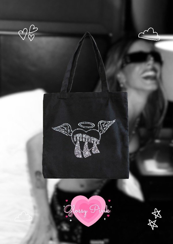 Producto - Tote Bag Triple T - VINILO TEXTIL GLITTER