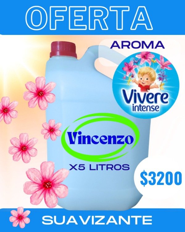 Producto - SUAVIZANTE VIVERE X5LTS