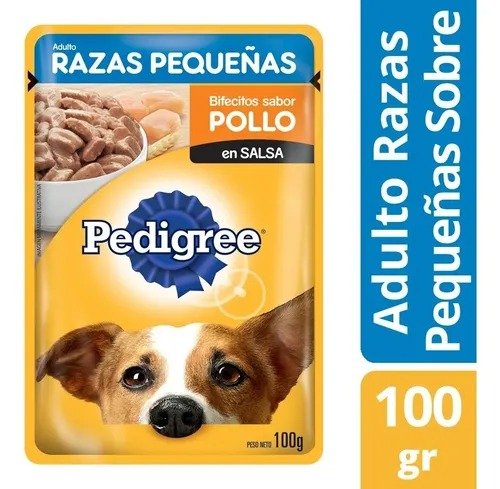 Producto - PEDRIGREE POUCH RAZAS PEQUEÑAS POLLO X UNI