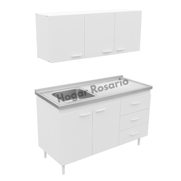 Producto - COMBO 1.20 BLANCO (Bacha Izquierda)