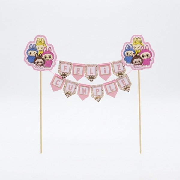 Producto - Topper banderin labubu - 1